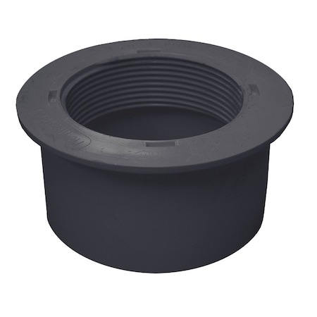 Jones Stephens 4in. PVC Inside Pipe Fit Drain Base for 3in. Spud D52004